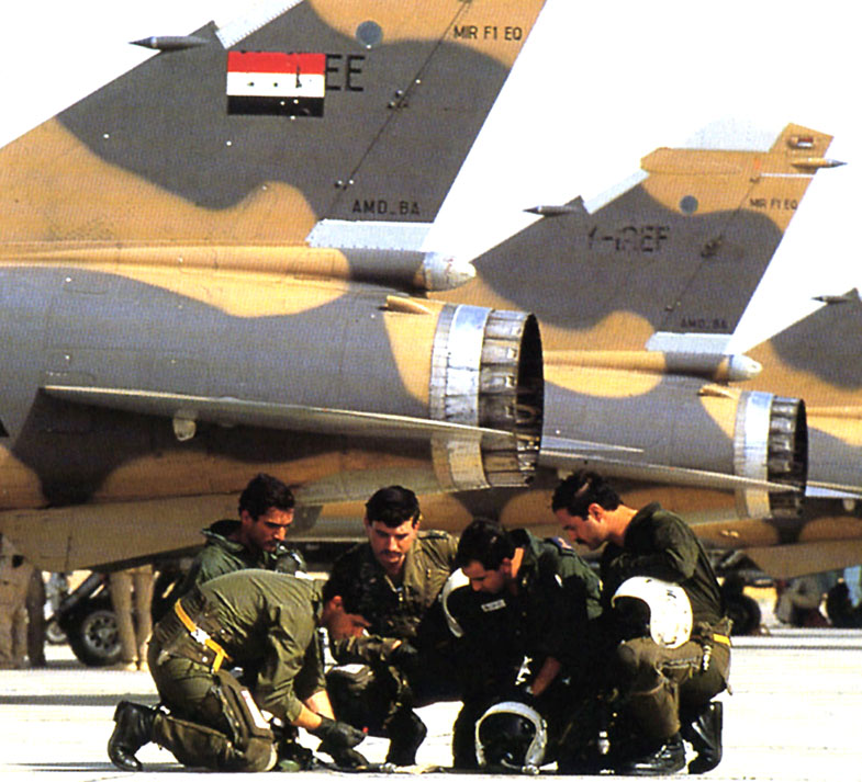 Iraqi Pilots; pre mission...